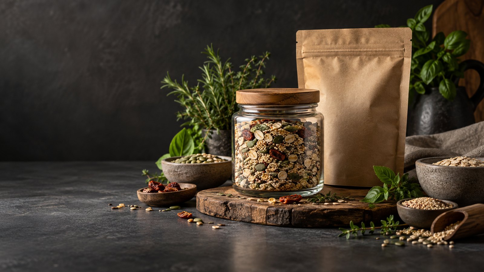 Food & private label-ontwikkeling — conceptbeeld